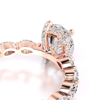 Landon Lab Grown Diamond Ring | Rose Gold | 2