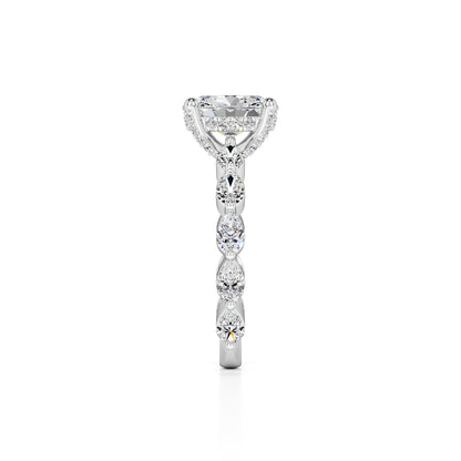 Landon Lab Grown Diamond Ring | White Gold | 4