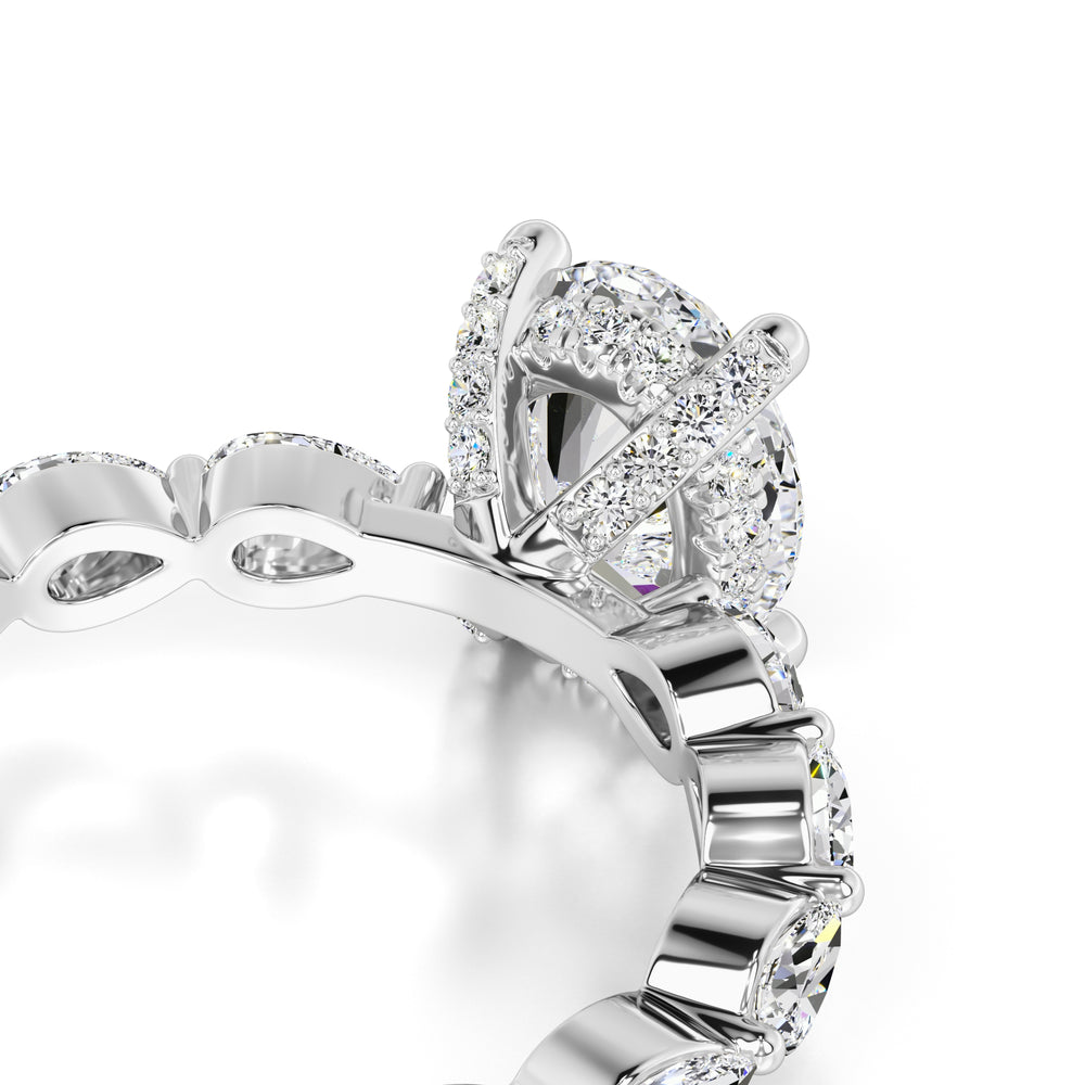 Landon Lab Grown Diamond Ring | White Gold | 2