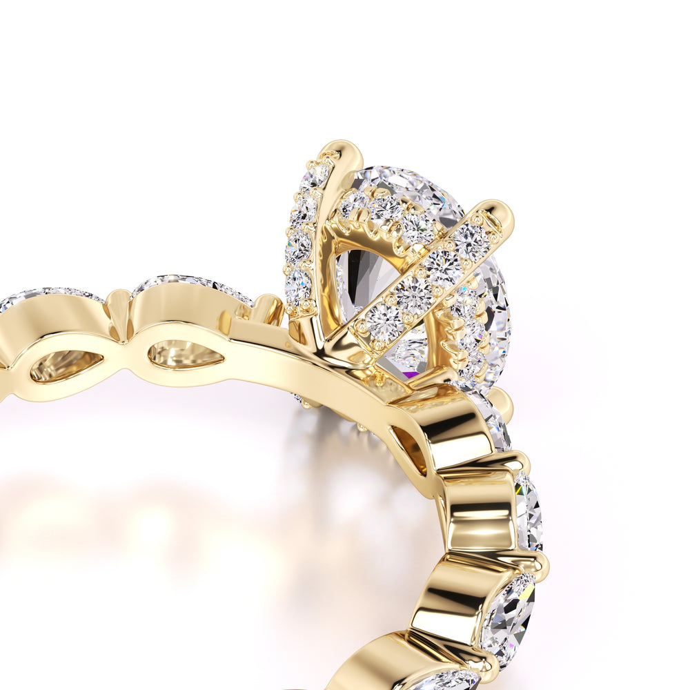 Landon Lab Grown Diamond Ring | Yellow Gold | 2