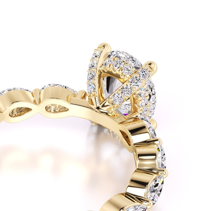 Landon Lab Grown Diamond Ring | Yellow Gold | 2