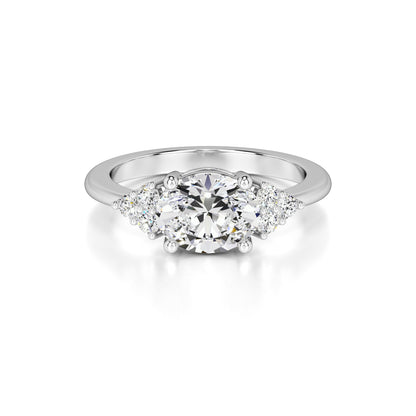 Morgan Lab Grown Diamond Ring | White Gold | 1