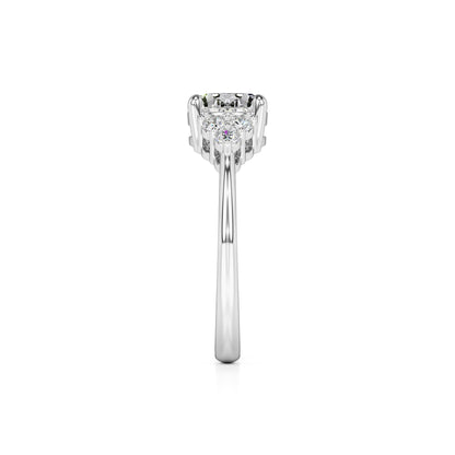 Morgan Lab Grown Diamond Ring | White Gold | 4