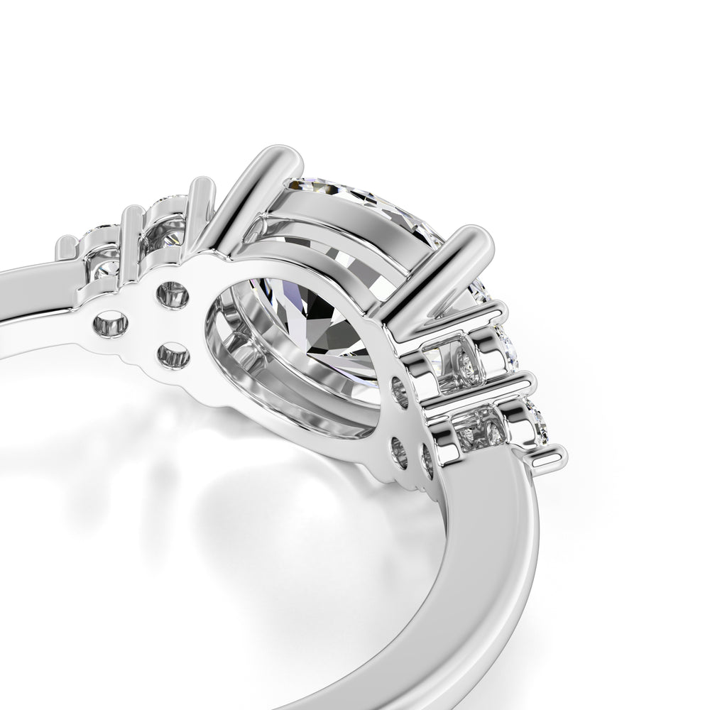 Morgan Lab Grown Diamond Ring | White Gold | 2
