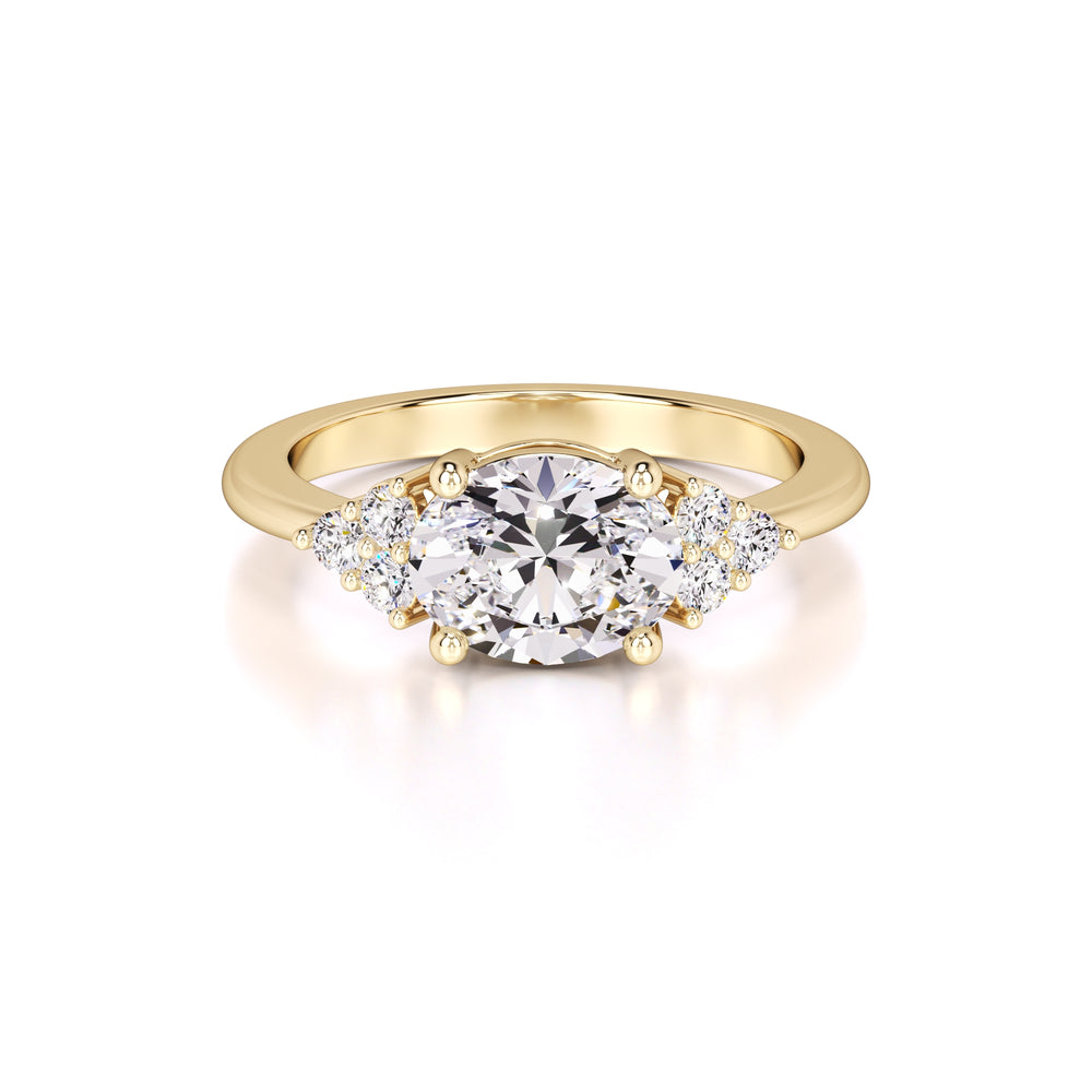 Morgan Lab Grown Diamond Ring | Yellow Gold | 1