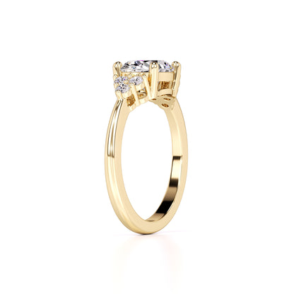 Morgan Lab Grown Diamond Ring | Yellow Gold | 3