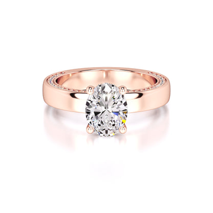 Molly Lab Grown Diamond Ring | Rose Gold | 1
