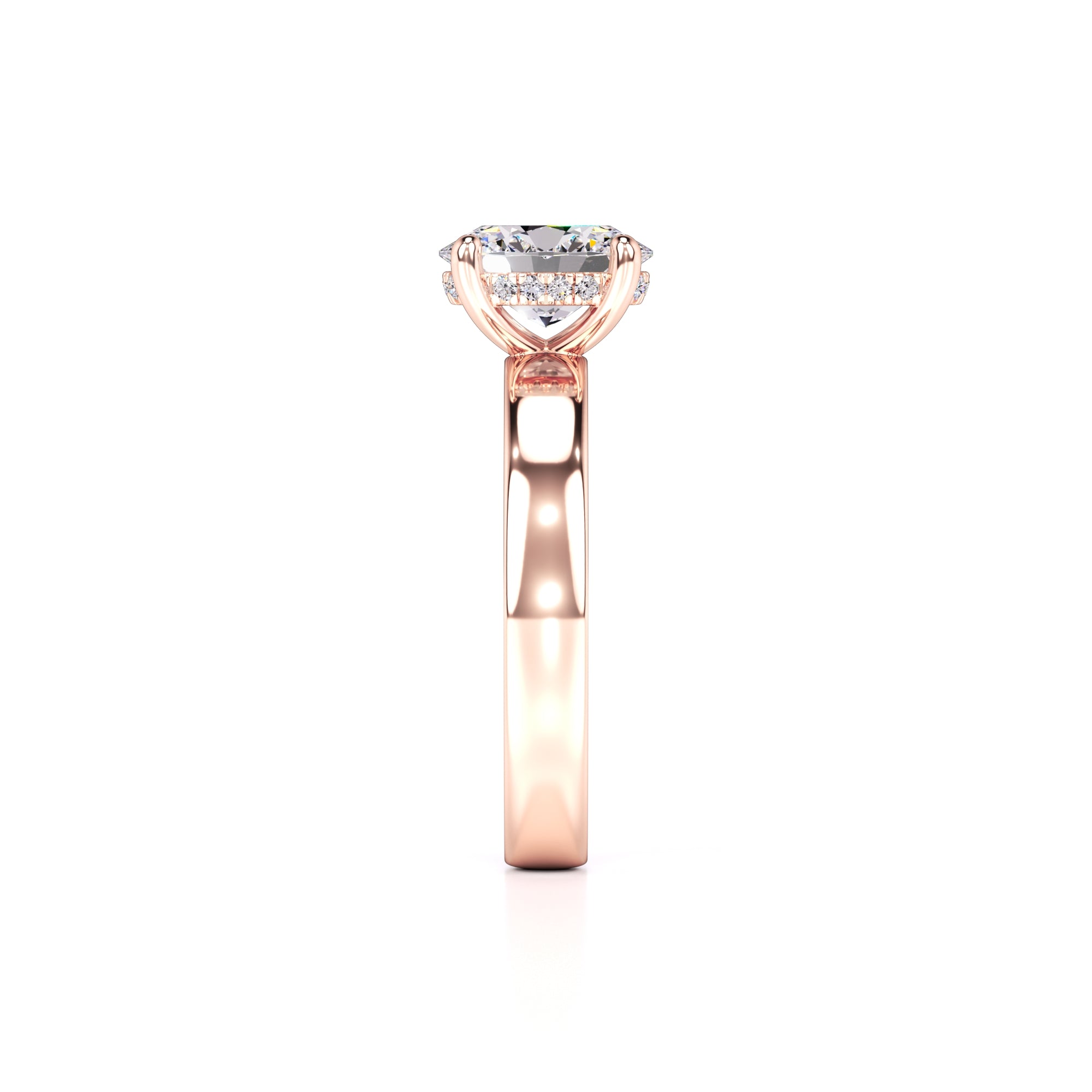 Molly Lab Grown Diamond Ring | Rose Gold | 4