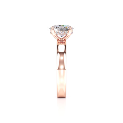 Molly Lab Grown Diamond Ring | Rose Gold | 4