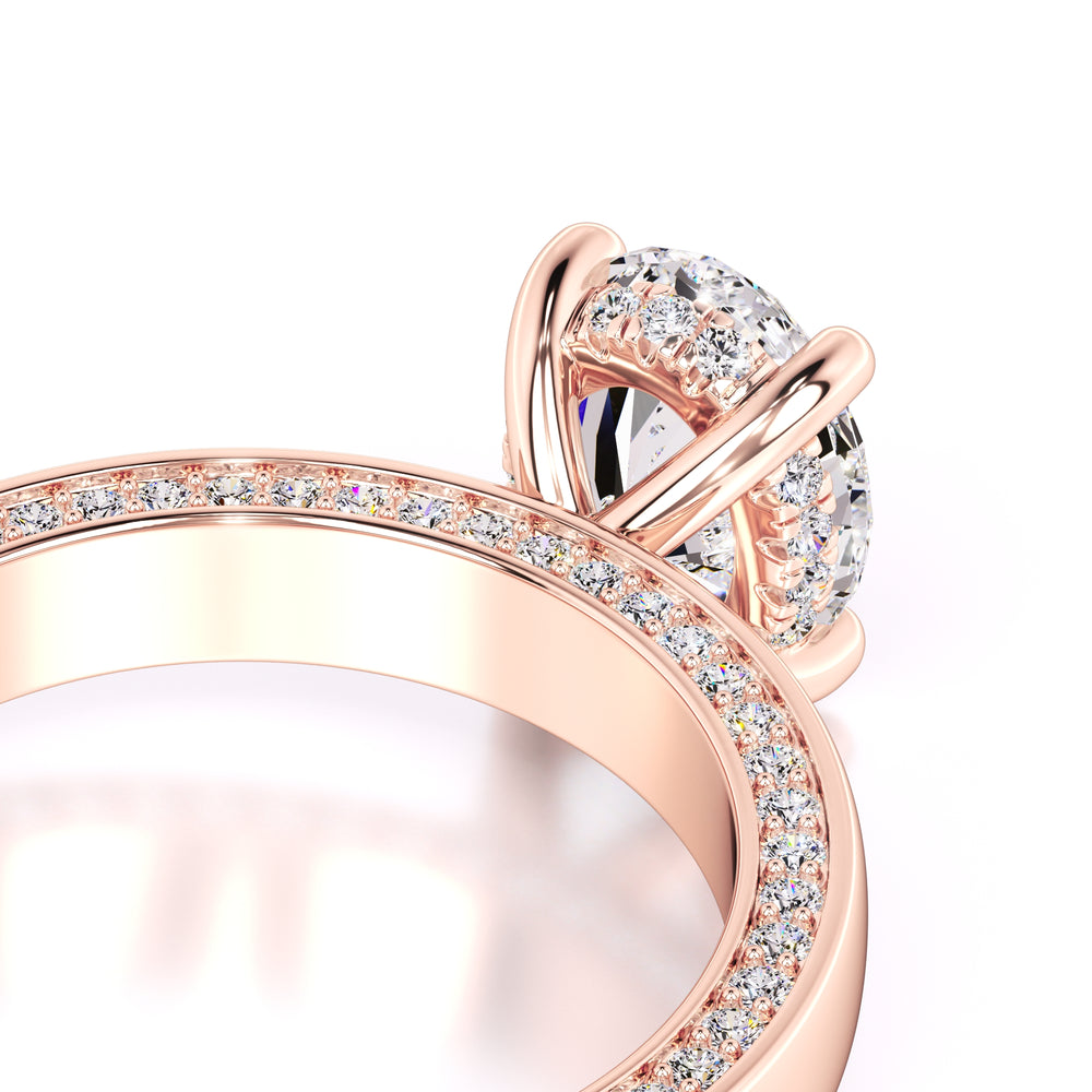 Molly Lab Grown Diamond Ring | Rose Gold | 2