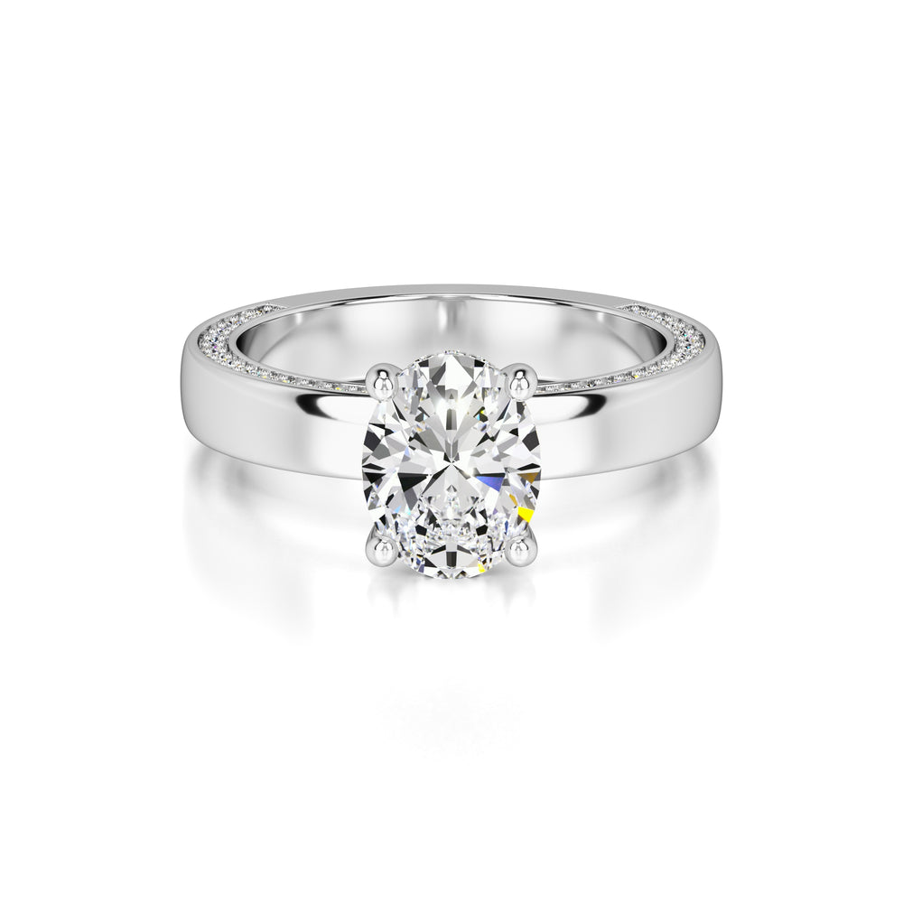 Molly Lab Grown Diamond Ring | White Gold | 1