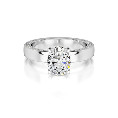 Molly Lab Grown Diamond Ring | White Gold | 1