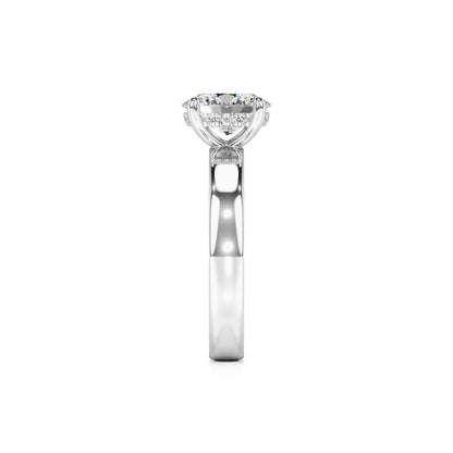 Molly Lab Grown Diamond Ring | White Gold | 4