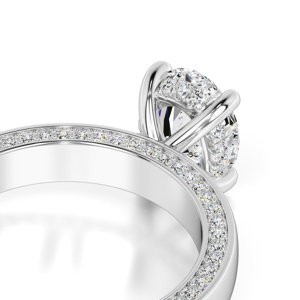 Molly Lab Grown Diamond Ring | White Gold | 2