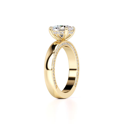 Molly Lab Grown Diamond Ring | Yellow Gold | 3