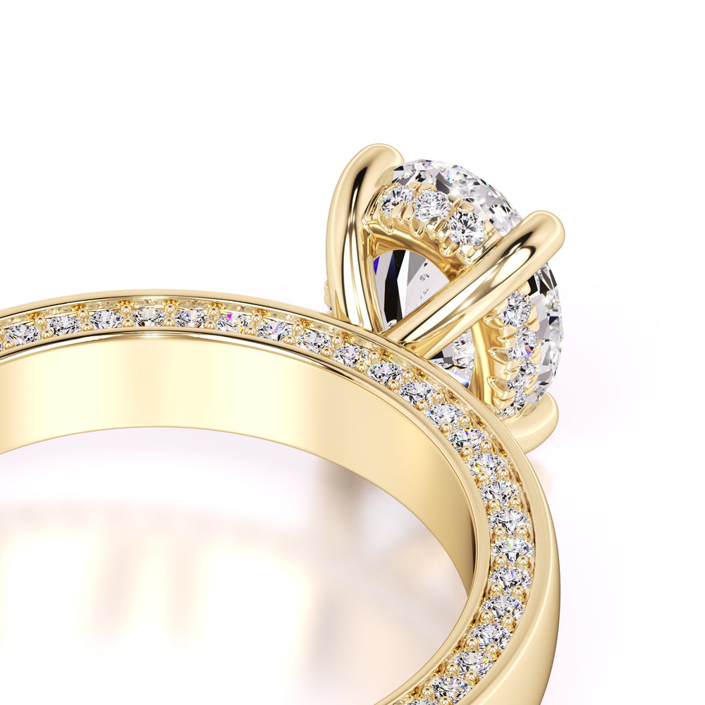 Molly Lab Grown Diamond Ring | Yellow Gold | 2