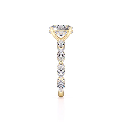 Anastasia Lab Grown Diamond Ring | Yellow Gold | 4
