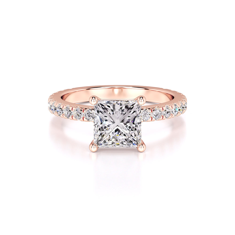 Vivian Lab Grown Diamond Ring | Rose Gold | 1