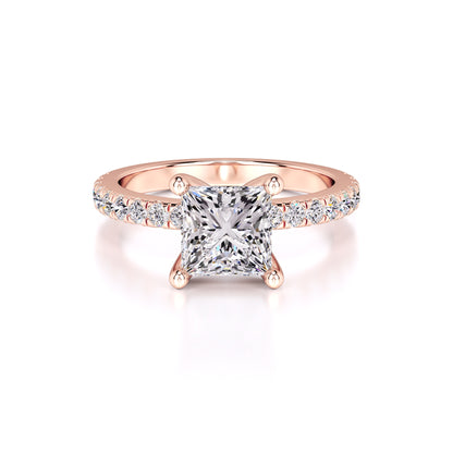Kamila Lab Grown Diamond Ring | Rose Gold | 1