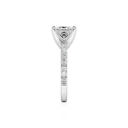 Kamila Lab Grown Diamond Ring | White Gold | 4