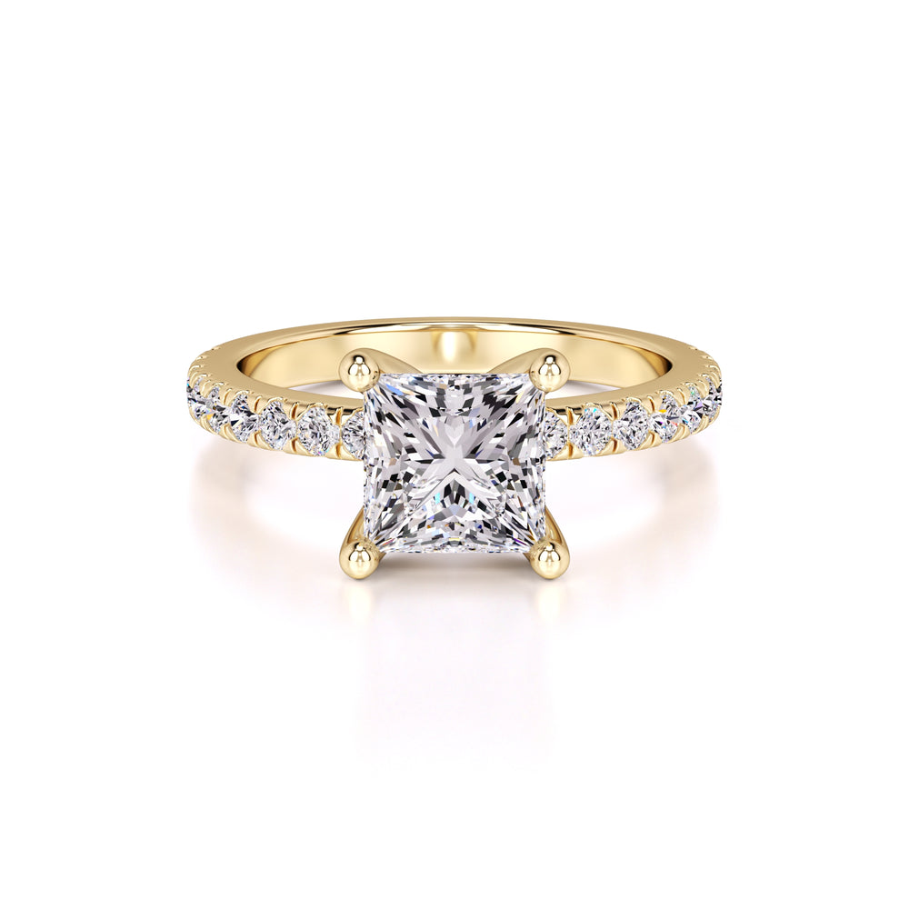 Kamila Lab Grown Diamond Ring | Yellow Gold | 1