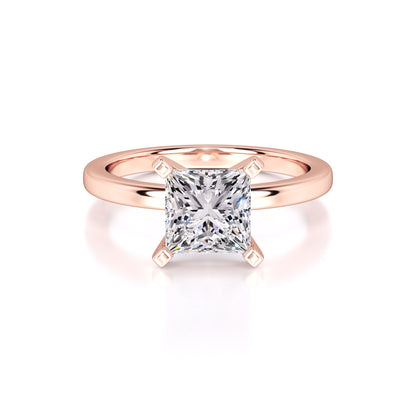 Michaela Lab Grown Diamond Ring | Rose Gold | 1