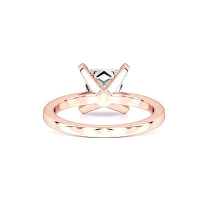 Michaela Moissanite Ring | Rose Gold | 3