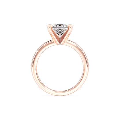 Michaela Moissanite Ring | Rose Gold | 4