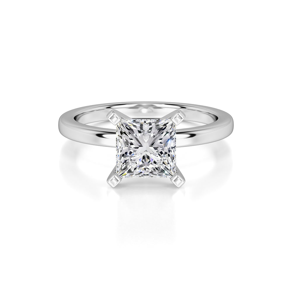 Michaela Lab Grown Diamond Ring | White Gold | 1