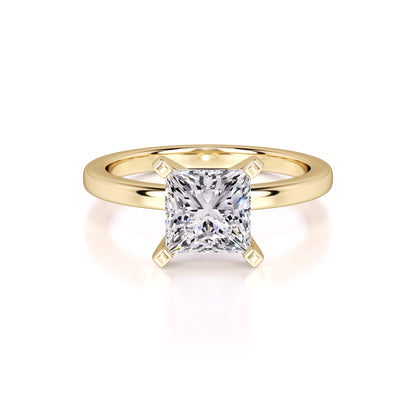 Michaela Lab Grown Diamond Ring | Yellow Gold | 1