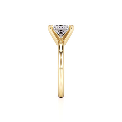 Michaela Lab Grown Diamond Ring | Yellow Gold | 4