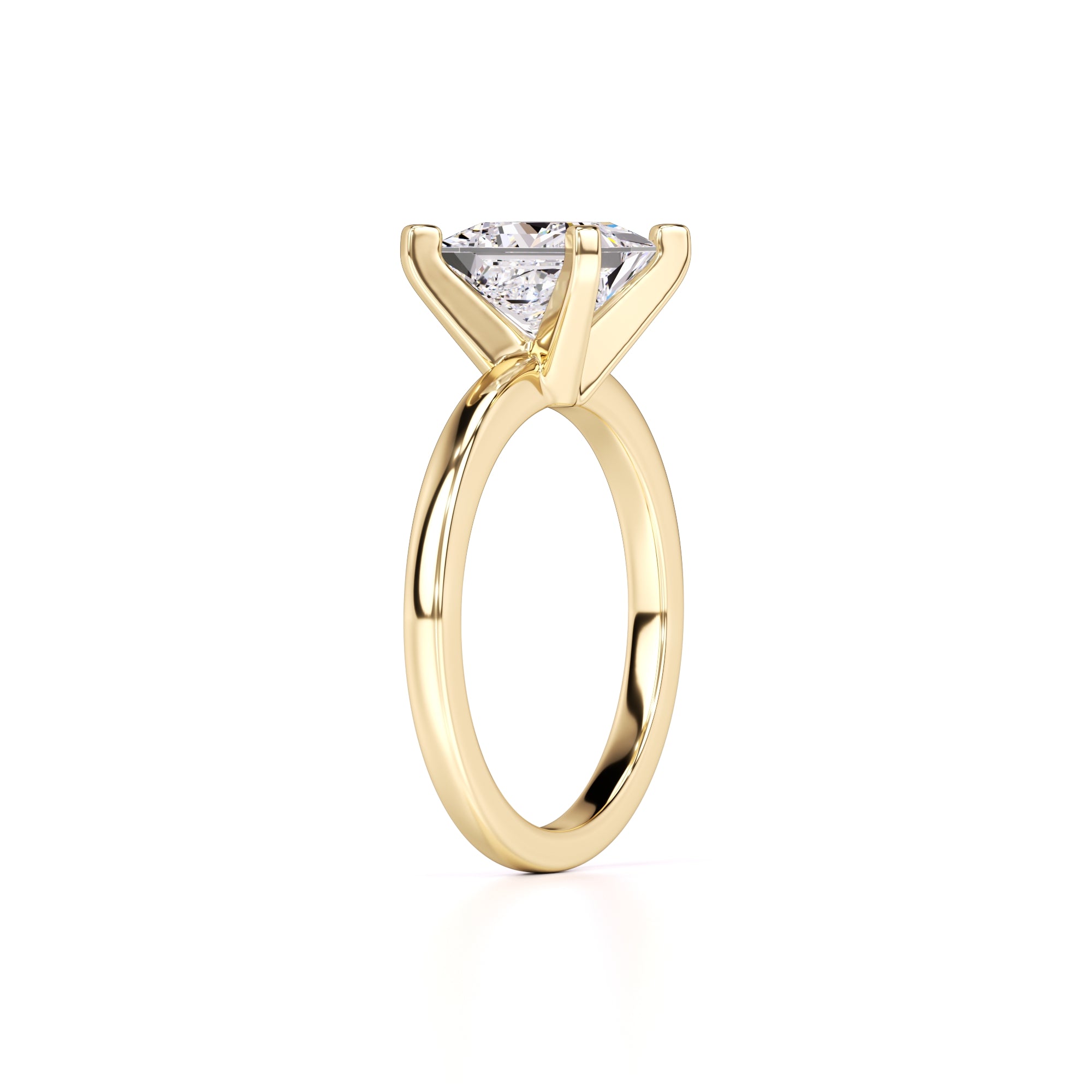 Michaela Lab Grown Diamond Ring | Yellow Gold | 3