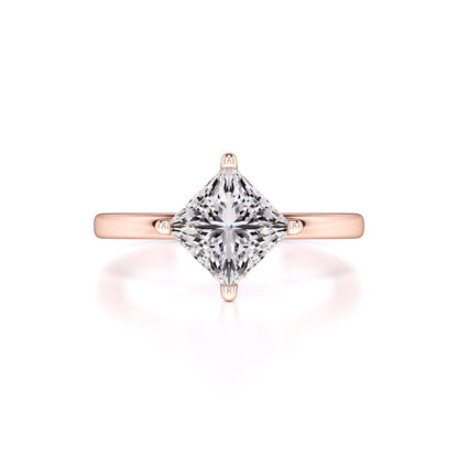 Eloise Moissanite Ring | Rose Gold | 1