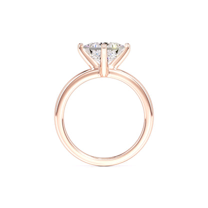 Eloise Moissanite Ring | Rose Gold | 4