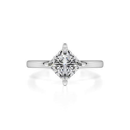 Eloise Moissanite Ring | White Gold | 1