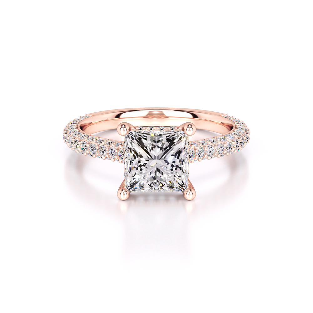 Kendall Lab Grown Diamond Ring | Rose Gold | 1