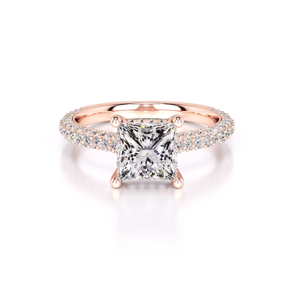 Kendall Lab Grown Diamond Ring | Rose Gold | 1