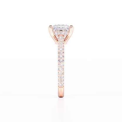 Kendall Lab Grown Diamond Ring | Rose Gold | 4