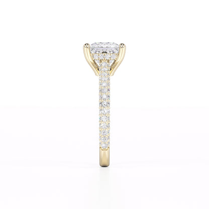 Kendall Lab Grown Diamond Ring | Yellow Gold | 4