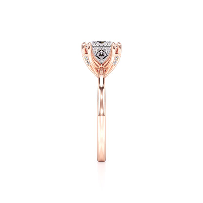 Eden Lab Grown Diamond Ring | Rose Gold | 4