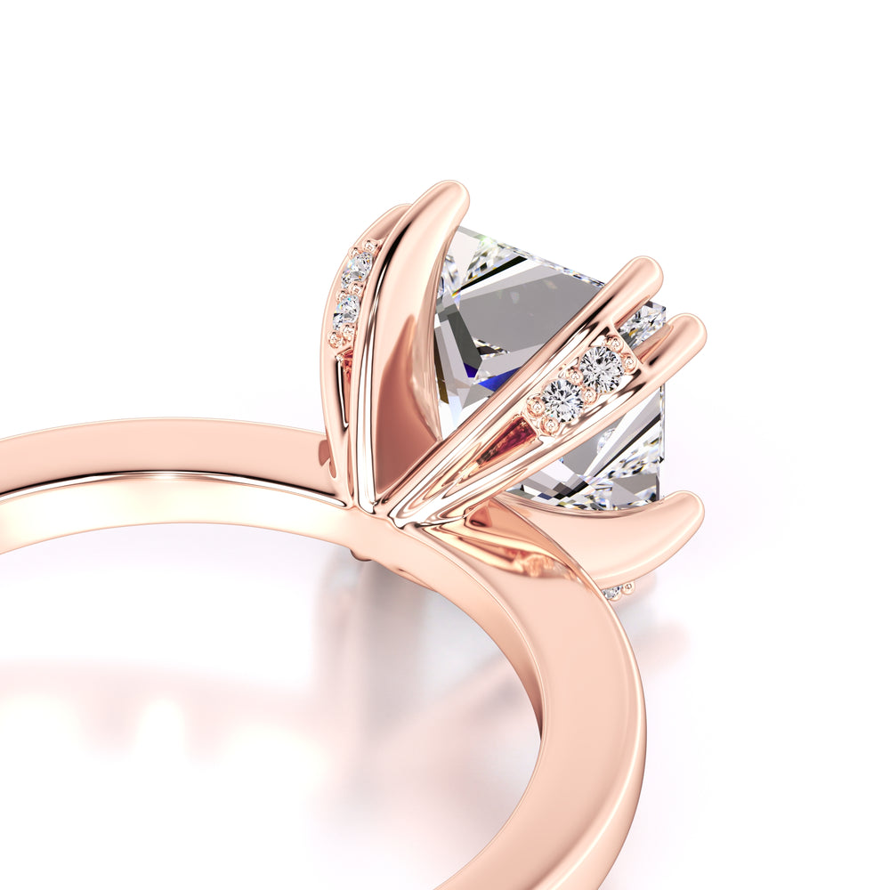 Eden Lab Grown Diamond Ring | Rose Gold | 2