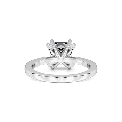 Eden Moissanite & Lab Grown Diamond Ring | White Gold | 3