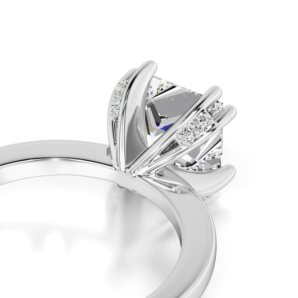 Eden Lab Grown Diamond Ring | White Gold | 2