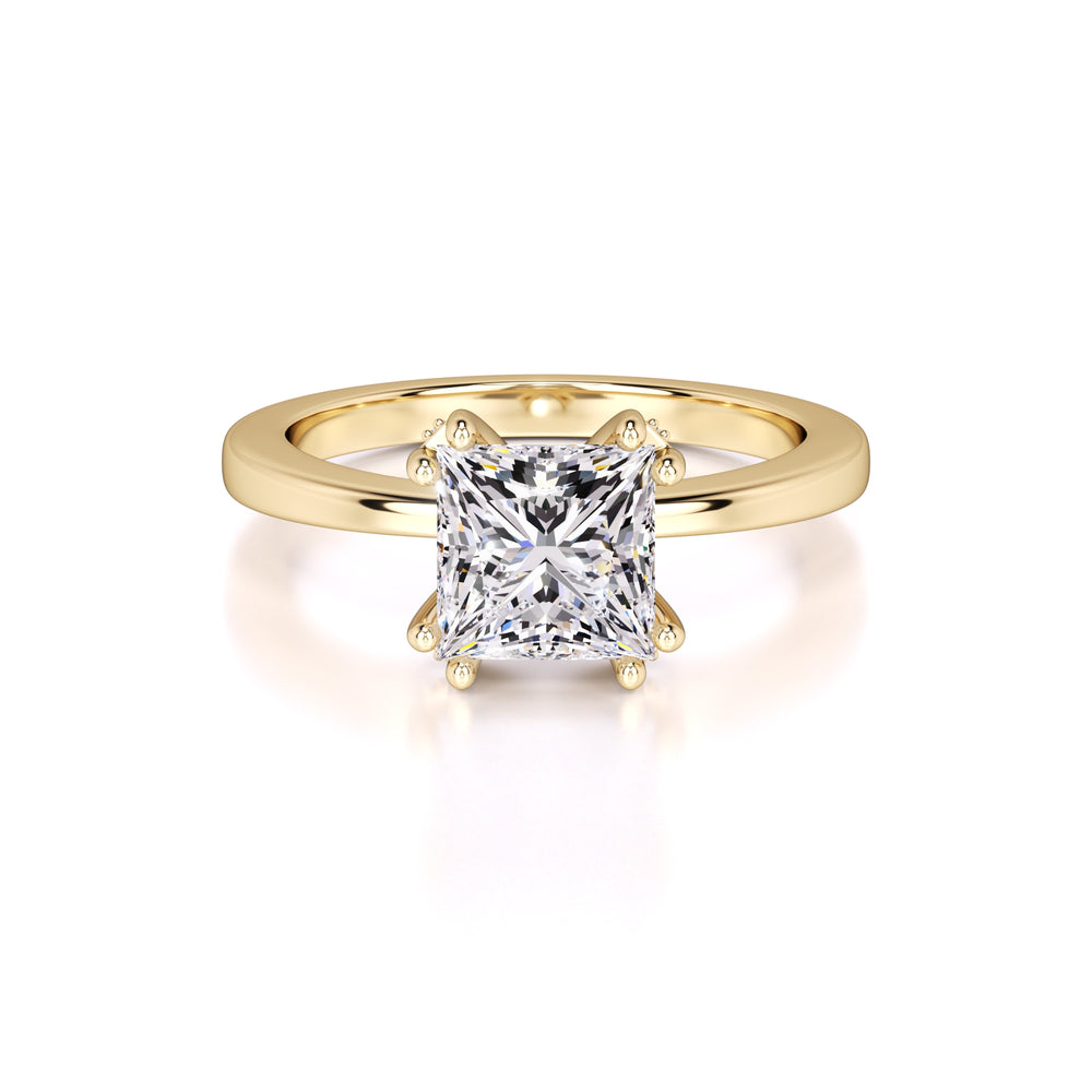 Eden Lab Grown Diamond Ring | Yellow Gold | 1