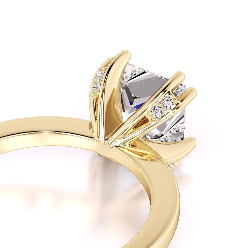 Eden Lab Grown Diamond Ring | Yellow Gold | 2