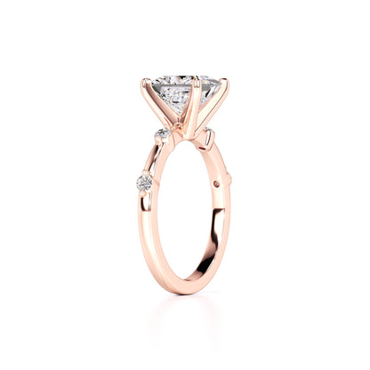 Nicole Lab Grown Diamond Ring | Rose Gold | 3
