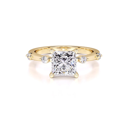 Nicole Lab Grown Diamond Ring | Yellow Gold | 1