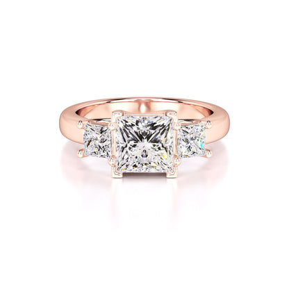 Lara Lab Grown Diamond Ring | Rose Gold | 1