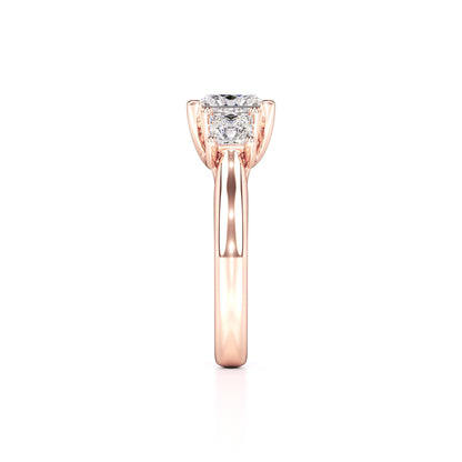 Lara Lab Grown Diamond Ring | Rose Gold | 4