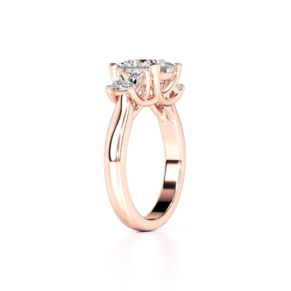 Lara Lab Grown Diamond Ring | Rose Gold | 3